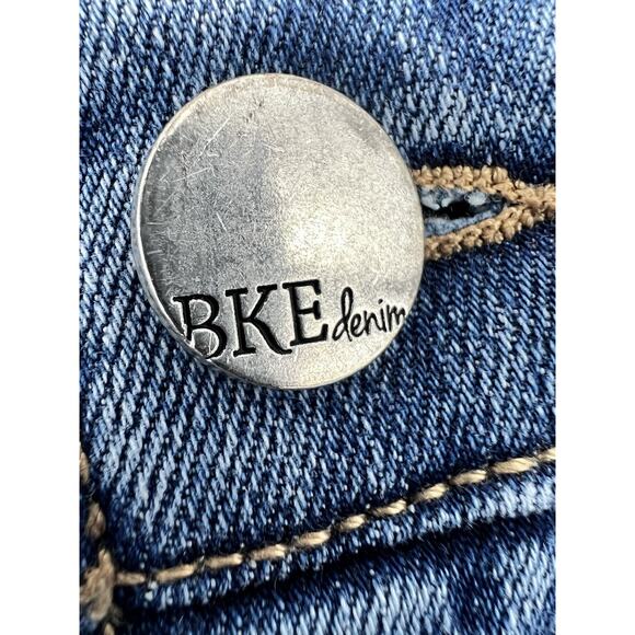 BKE Payton Jeans Womens 27x35.5 Blue Universal Fit Mid Rise Bootcut Stretch - Picture 5 of 10